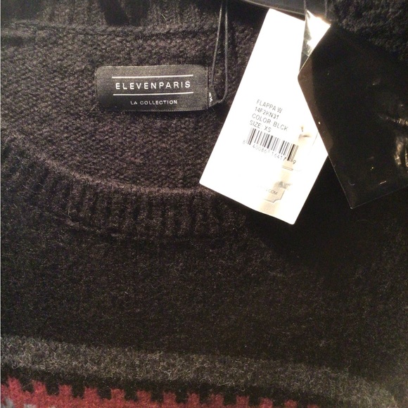 NEw! Eleven Paris pullover - Picture 7 of 7